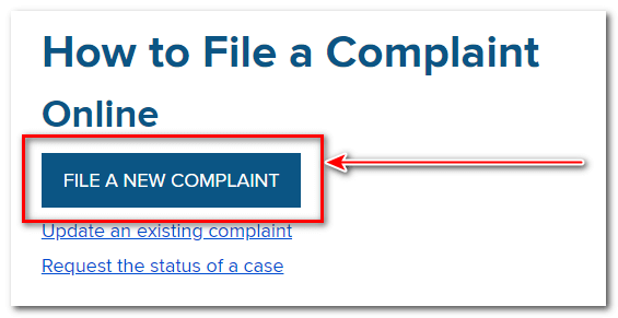 Filling a complaint for NYC water bill with the department of public services